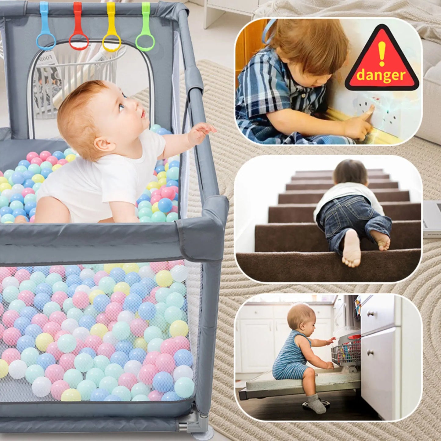 Aire de jeux pour bébés